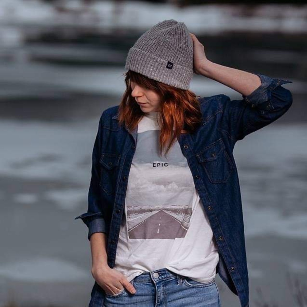 Gap western denim shirt